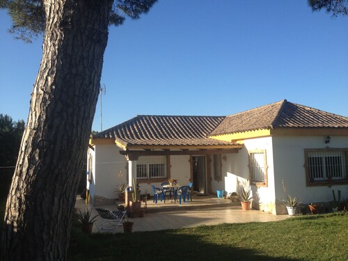 CHALET IN ZAHORA VERY QUIET AREA, BEAUTIFUL LANDSCAPES, WONDERFUL BEACHES