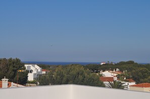 Blick von der Unterkunft