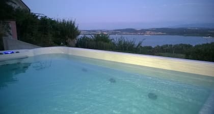 Appartement grande terrasse avec vue du lac et des Alpes et 2e chambre en option
