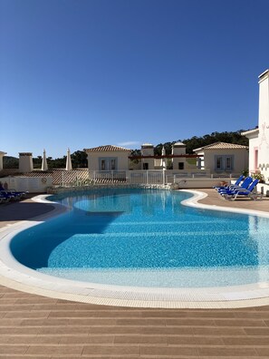 Una piscina climatizada