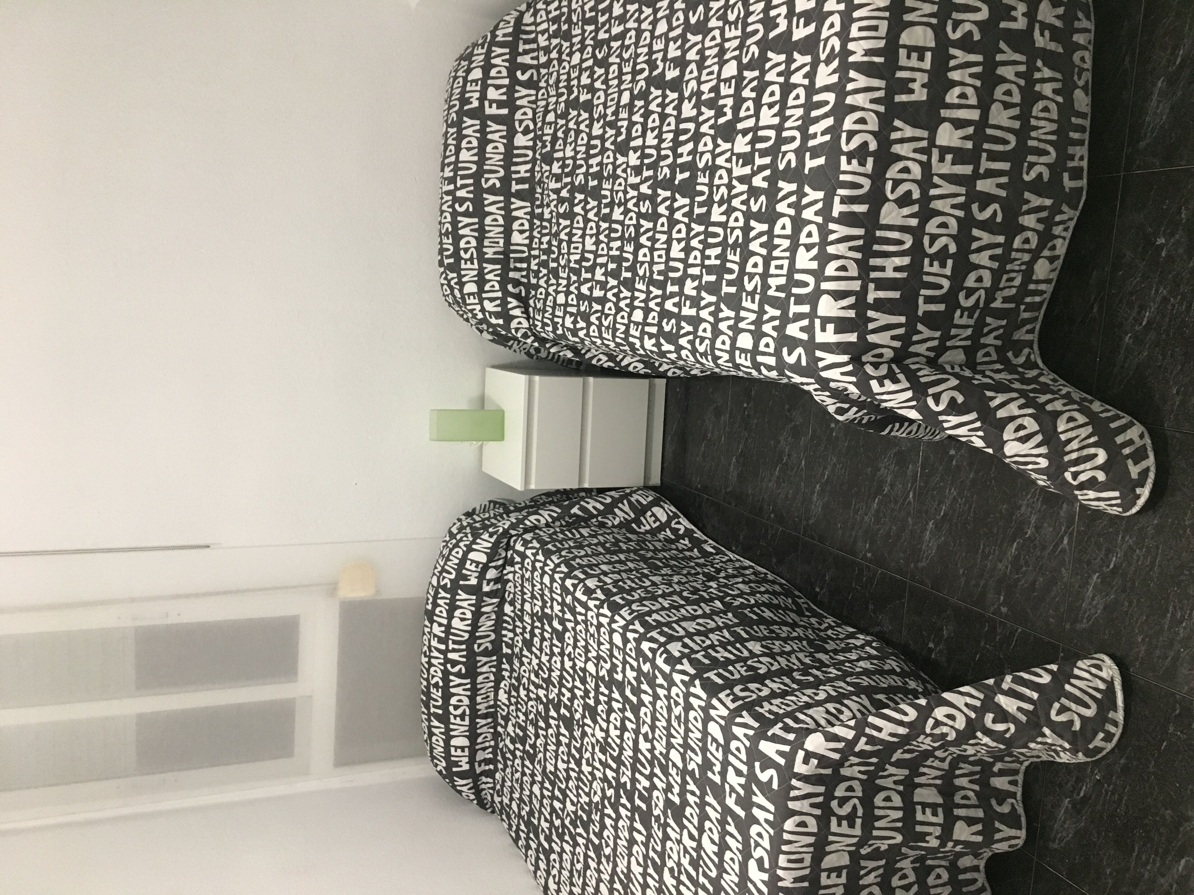 3 slaapkamers, beddengoed