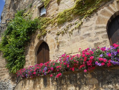 Renovated stone farmhouse in beautiful location.