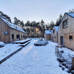 Exterior - 'Terra' cottage in Small Family Friendly Resort in Forest upon Warta River (Osjaków)
