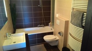 Hair dryer, towels - 2 Bedroom Rooftop with Terraces in Luxembourg City (Luxembourg)