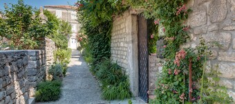 Visita nuestra encantadora casa familiar de tres pisos rodeada de amplio jardín 