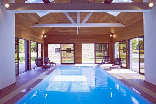 OFFER Gite le Frêne = 4 people with indoor pool heated to 29° all year round