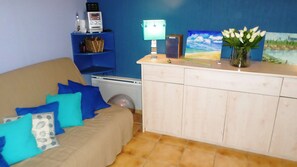 TV, stereo - TO RENT HOUSE IN THE PARK OF ROYAN 100M FROM THE BEACH (Royan)