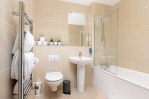 Hair dryer, towels