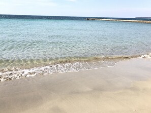 ビーチの近く