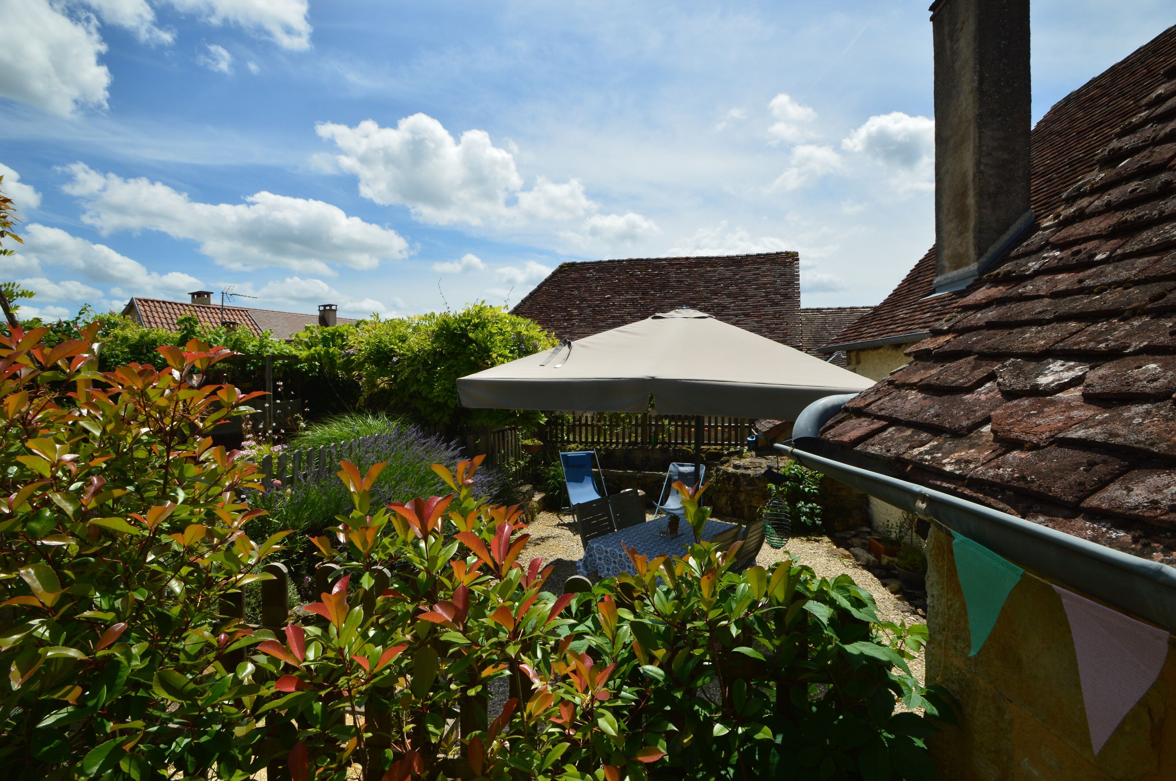 Stylish village gîte with private garden