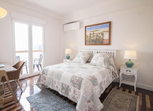 1 makuuhuone, silitysrauta/-lauta, ilmainen Wi-Fi, vuodevaatteet