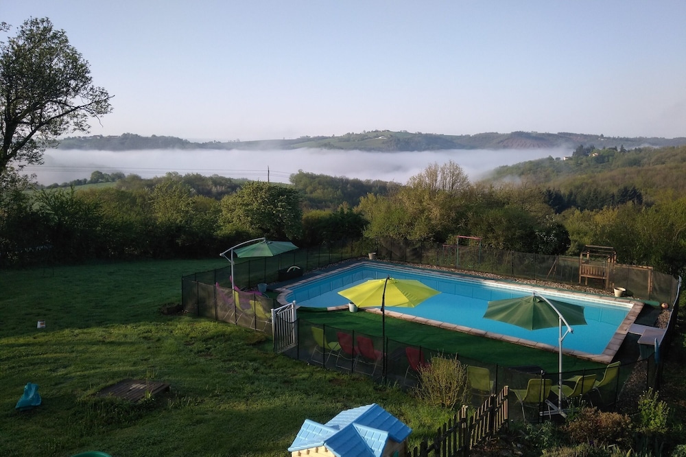 Family friendly gite with shared pool