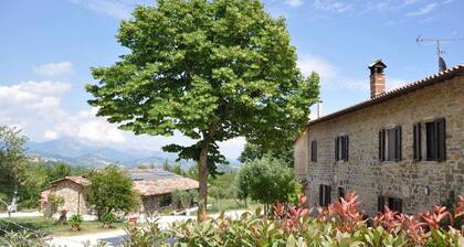 Casalotto Francescano directement sur le chemin de San Francesco, toute la maison