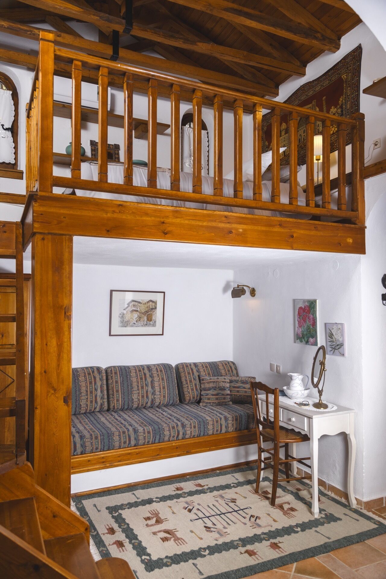 A beautiful two building villa with an extraordinary view to the sea!