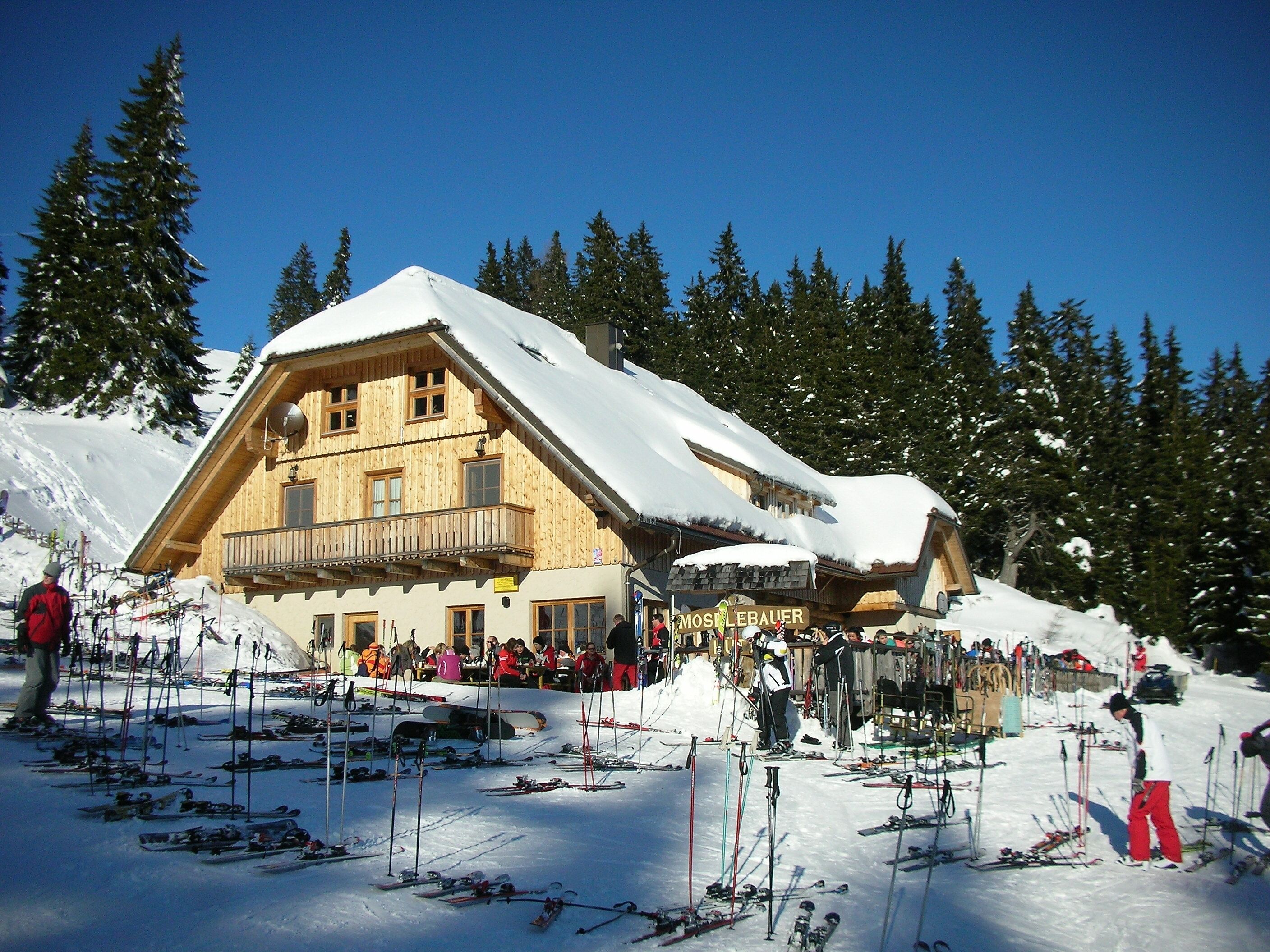 Our favourite restaurant on the ski slope