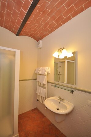 Dutxa, assecador de cabells, bidet i tovalloles 