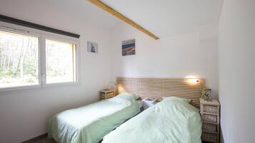 3 chambres, fer et planche Ă repasser, lit parapluie, Wi-Fi gratuit
