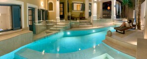 Outdoor pool - Villa Kallergi - Athena (640 m2) - north-western Crete with Concert Piano & Pool (Rethymnon)