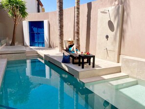 Outdoor pool - Villa Kallergi - Athena (640 m2) - north-western Crete with Concert Piano & Pool (Rethymnon)