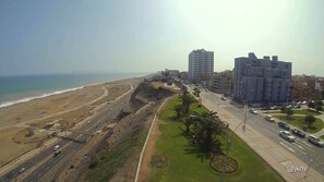 منظر من الجو على ارتفاع عالٍ