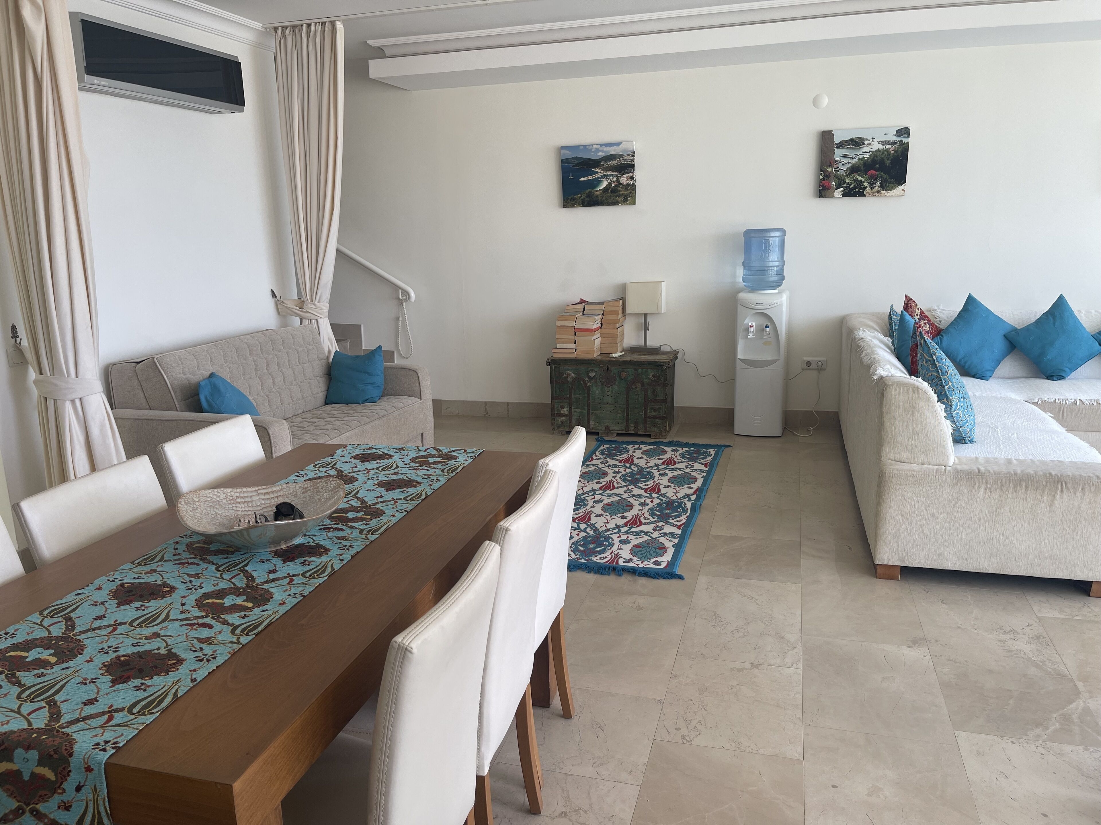 Apartment With Shared Pool And Sea Views - Kalkan