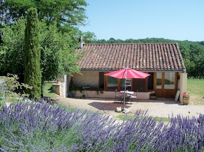 Charming authentic cosy cottage in the heart of the Quercy countryside