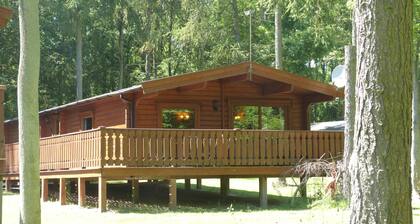 Luxuriöse 3-Bett-Blockhaus-Ferienhütte in Louth, Lincolnshire (3B Sleeps6)