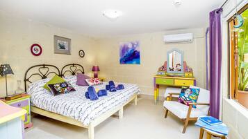 2 habitaciones, tabla de planchar con plancha, wifi y ropa de cama