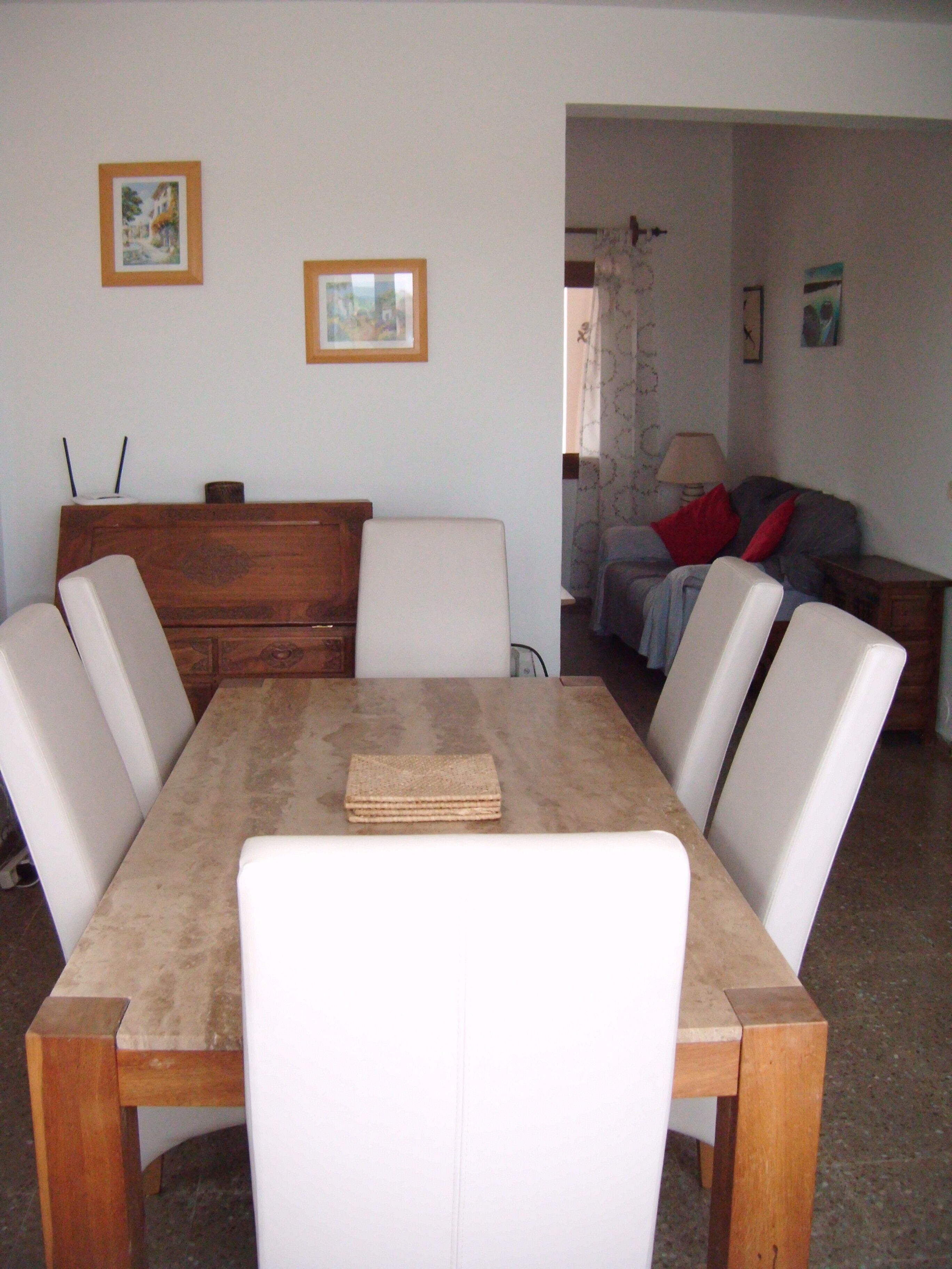Marble dining table