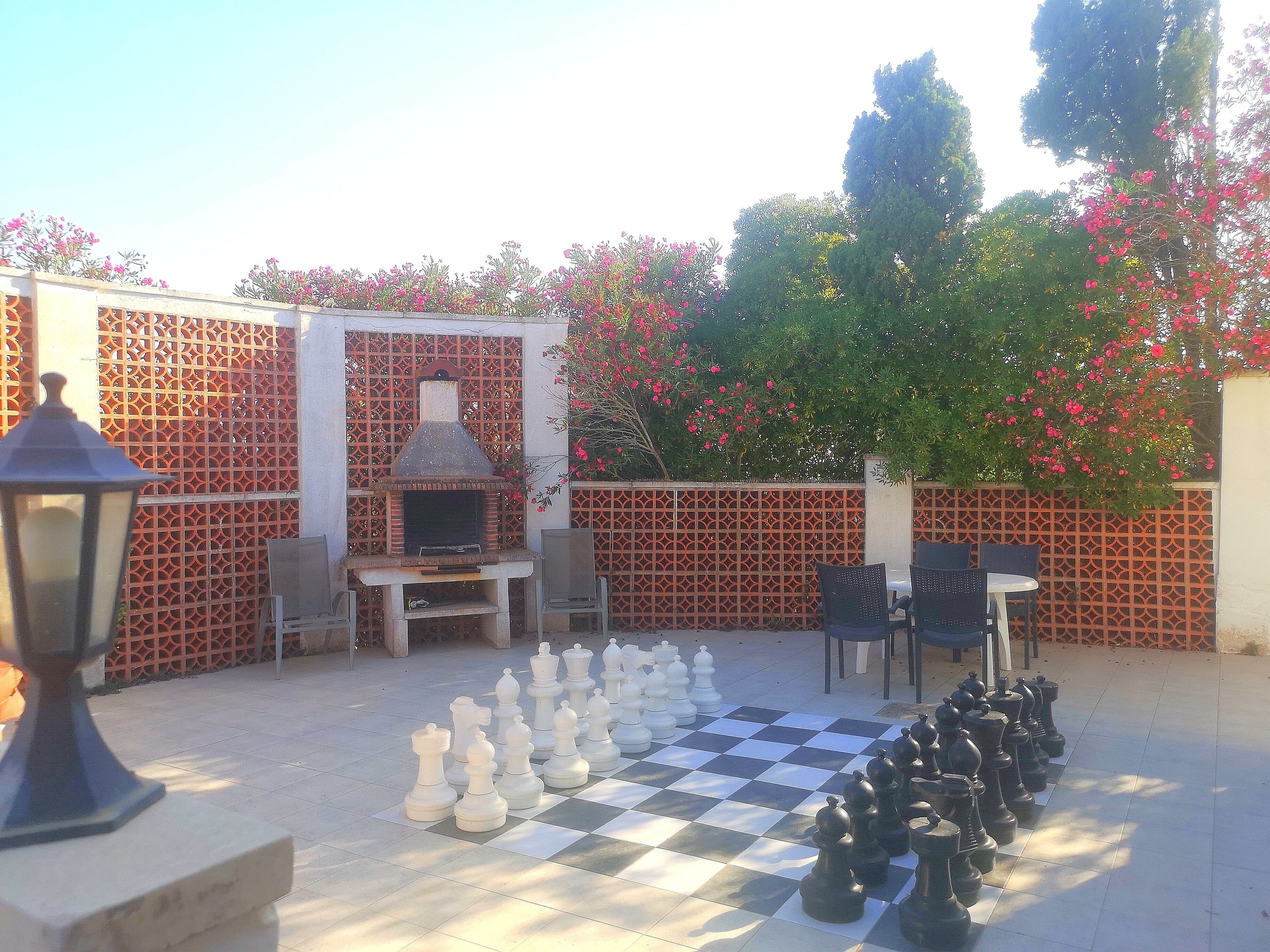 BBQ area