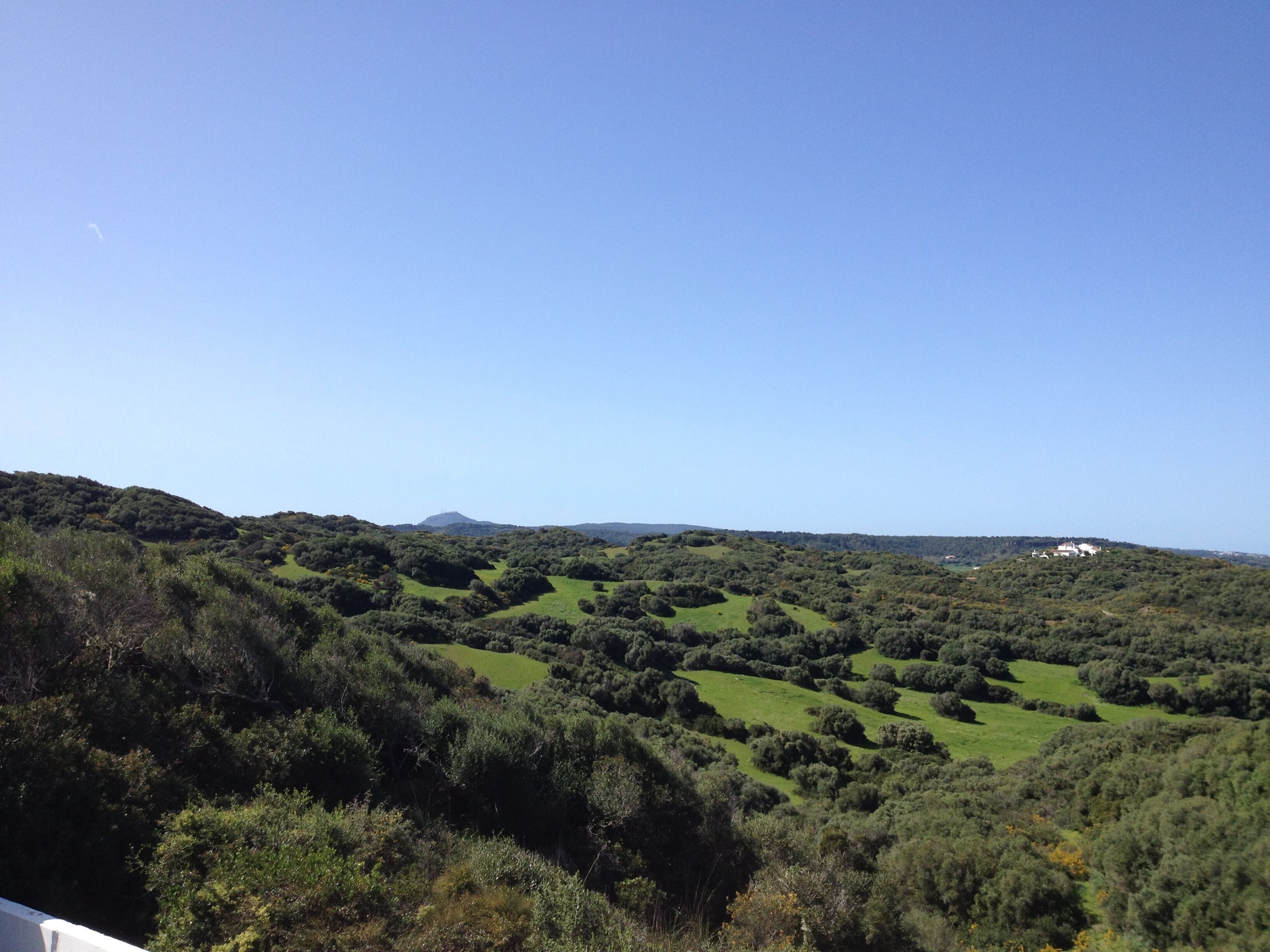 Views over countryside
