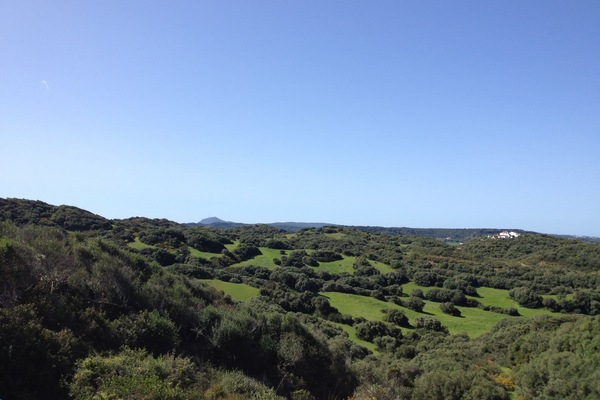 Views over countryside