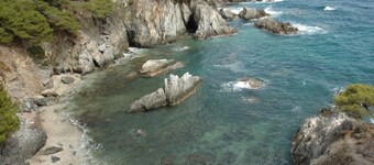 海の見える魅力的なスタジオ