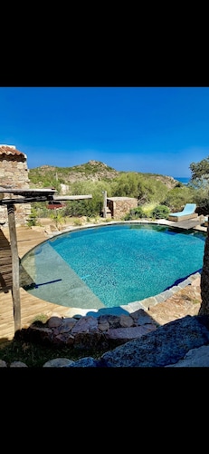 Palombaggia Strand Porto Vecchio Stein Schafstall, Meerblick, Traum, Charme ...