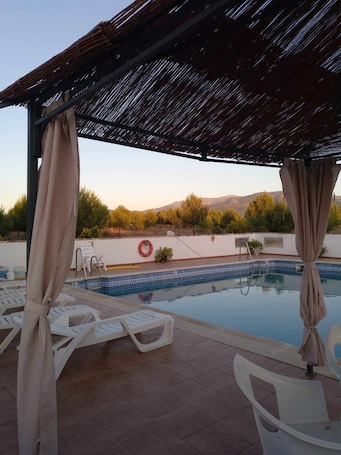 Pool. Cortijo rural bacares 1