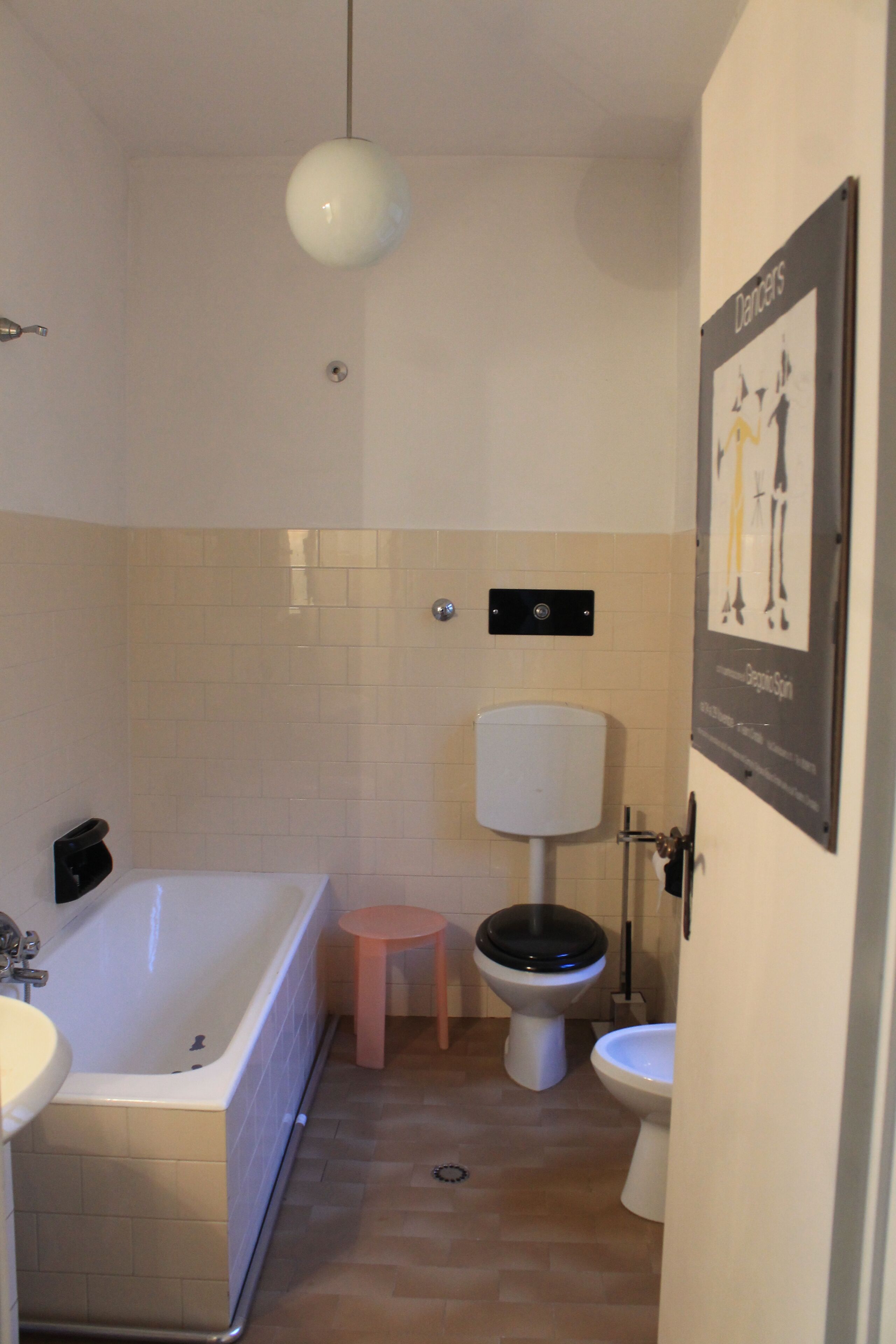 A long balcony overlooking Lake Orta