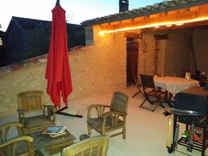 Restauration en plein air