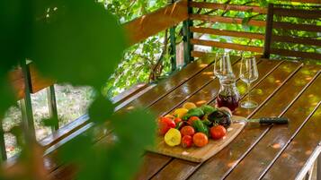 Udendørs spisemuligheder