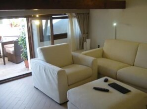 Smart TV, DVD player, books, video library