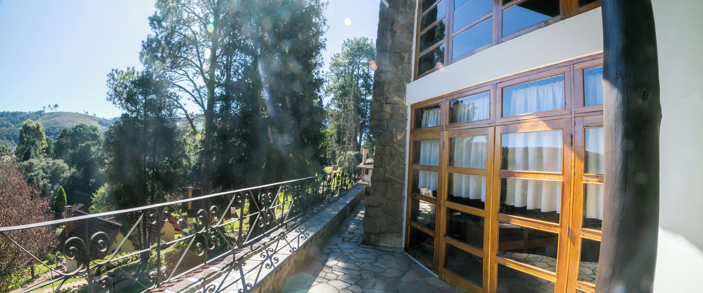 Quarto Duplo Standard ( Sem Lareira) | Terraço/pátio