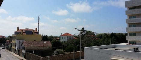 Vue depuis lâhĂ©bergement