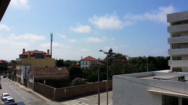 Blick von der Unterkunft