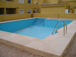 Outdoor pool - Ground Floor Apartment in Palomares with Communal Pool (Palomares Almeria)