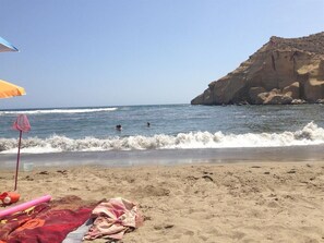 Sun loungers - Ground Floor Apartment in Palomares with Communal Pool (Palomares Almeria)