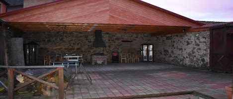 Restauration en plein air