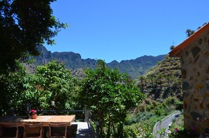 Outdoor dining - Rural vacation home "Casa Jonay", Hermigua La Gomera (Hermigua)
