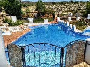 Outdoor pool -  Rural house for family stays (Torre D'en Besora (la))