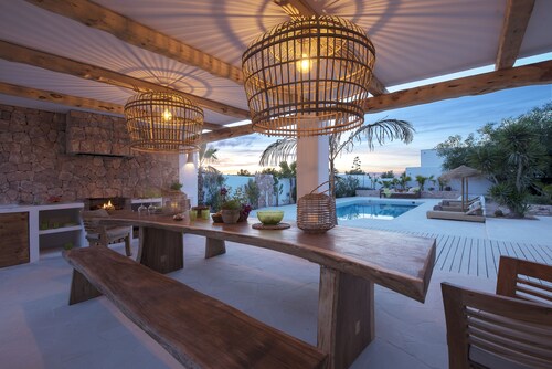 Modern house with Ibiza spirit