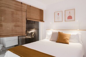 1 soveværelse, strygejern/strygebræt, gratis Wi-Fi, sengetøj