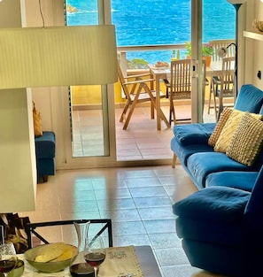 TV, DVD player, stereo - CHALANA I, CALA SALIONS, TOSSA DE MAR Large Terrace with Sea and Mountain Views (Tossa de Mar)